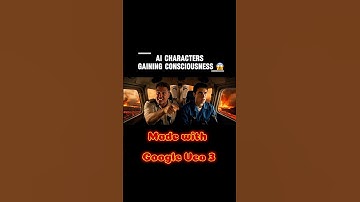 AI Characters Become Self-Aware! 😱🔥 #AIAwakening #GoogleVeo3 #TechChaos