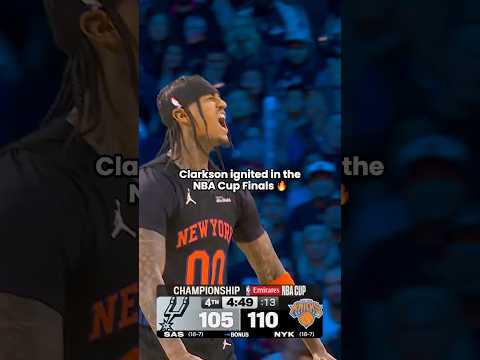 this performance by jc was 😮‍💨 #nyknicks #nba #jordanclarkson
