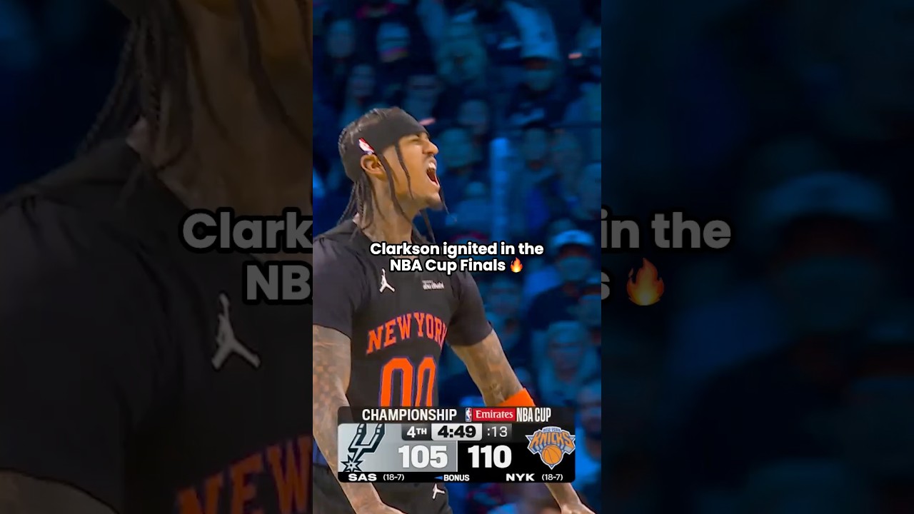 this performance by jc was 😮‍💨 #nyknicks #nba #jordanclarkson
