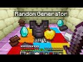 Minecraft Bedwars but I secretly added RANDOM LOOT GENERATORS...?