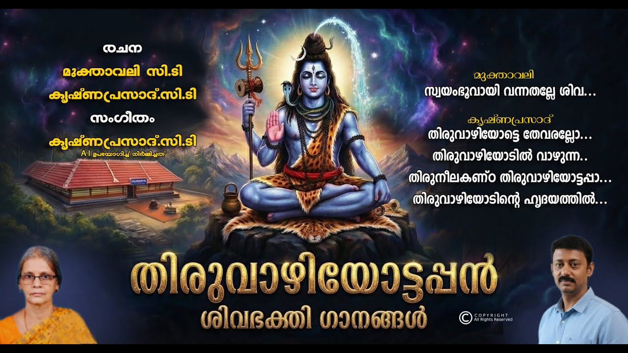 തിരുവാഴിയോട്ടപ്പൻ-ശിവ ഭക്തിഗാനങ്ങൾ ,Thiruvazhiyottappan/Siva devotional songs