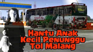 Film Bussid Seram 🎥 Hantu Anak Kecil Penunggu Tol Malang
