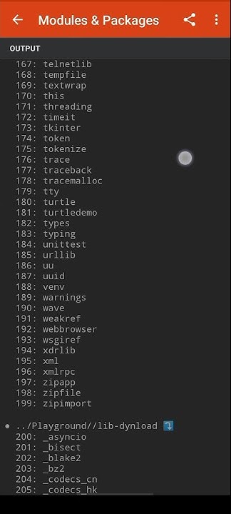List All Module & Packages Installed | Python - YouTube