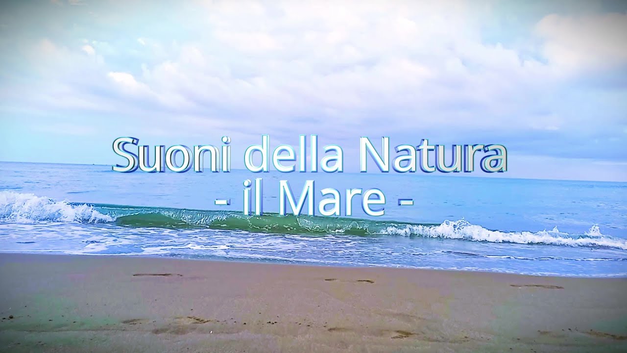 Il Mare - Suoni della natura - YouTube