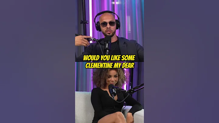 Andrew Tate Rizzes Brittany Renner w/ A Clementine