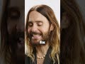 Jared Leto tries beloved British snack for the first time