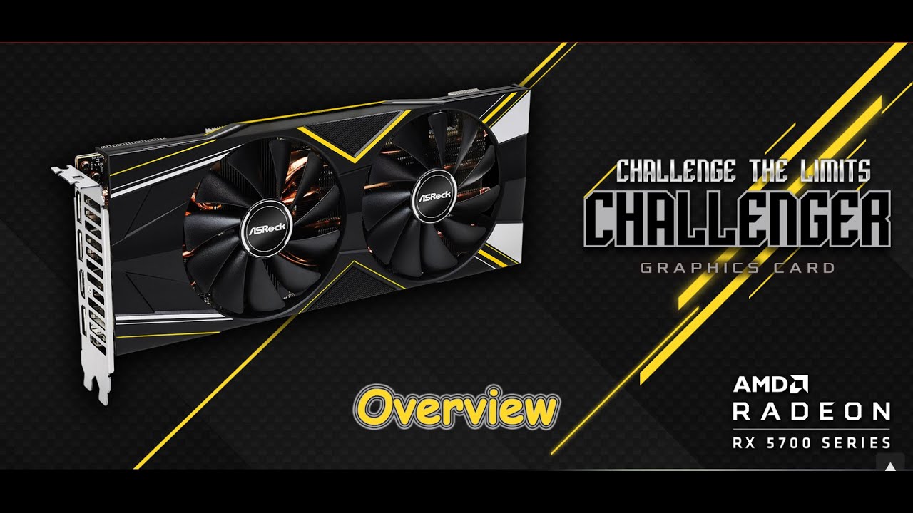 Asrock Challenger RX 5700 Overview - YouTube