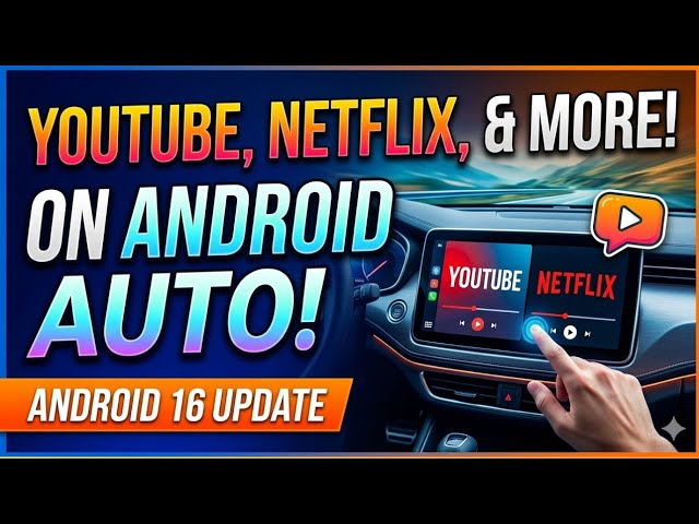 How to Watch YouTube, Netflix and More on Android Auto! (Android