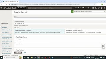 Oracle Cloud Infrastructure(OCI) VCN Creation