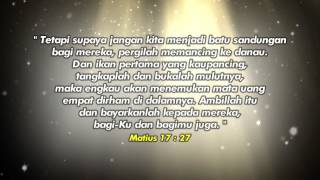 Hari 22  Firman Tuhan Hari Ini - Matius 17 : 27