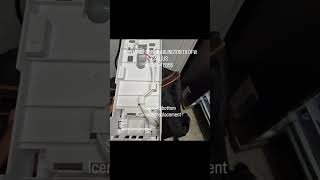 Samsung refrigerator icemaker replacement.  no ice. appliance repair Arlington tx