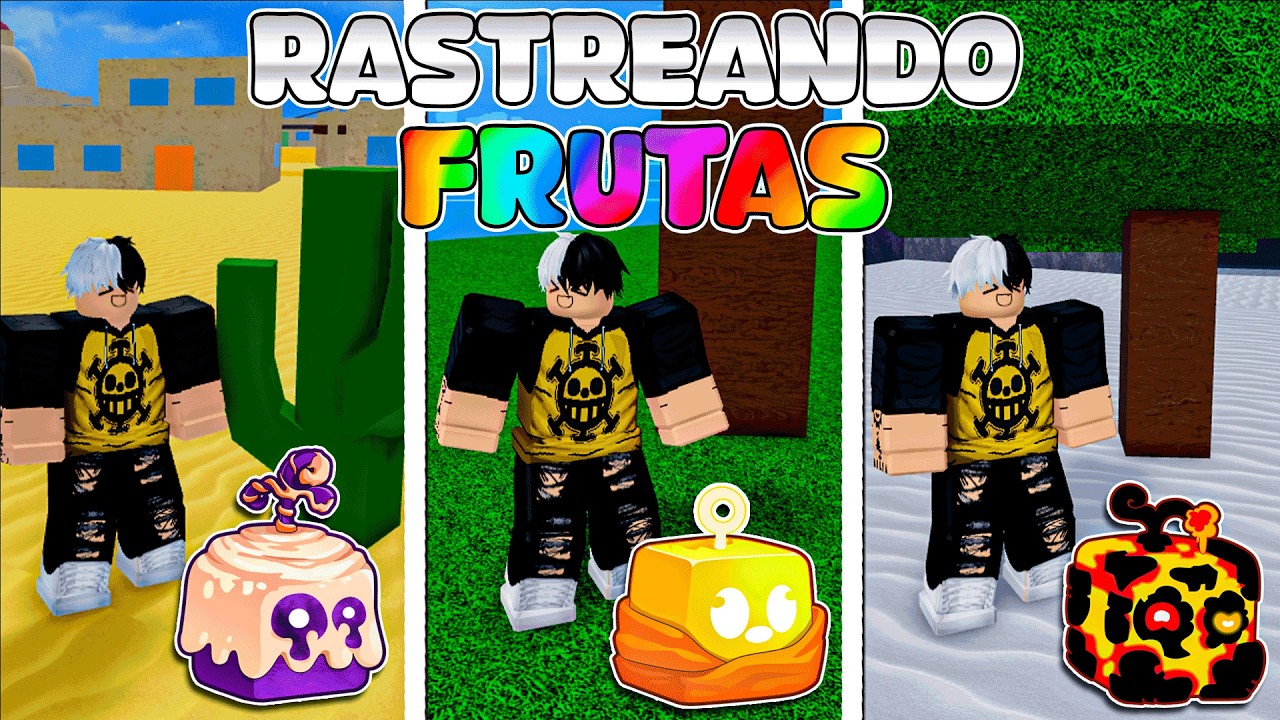 Pase 24 HORAS Rastreando Frutas en Blox Fruits - YouTube