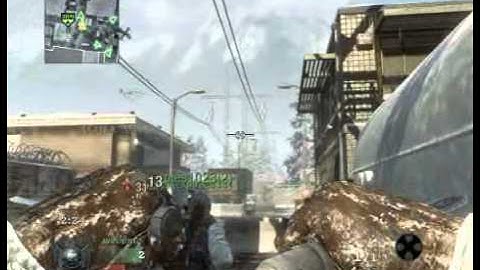 Black Ops: Ballistic knife across map in SnD (Grid)!