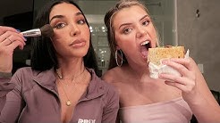 Alissa Violet Tries my Makeup Routine!!- Chantel Jeffries