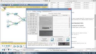 CCNA2 9.2.1.11 Packet Tracer Configuring Named Standard ACLs screenshot 3