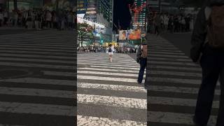 Run, RUUNNN 😂 I started a new trend for Shibuya crossing..