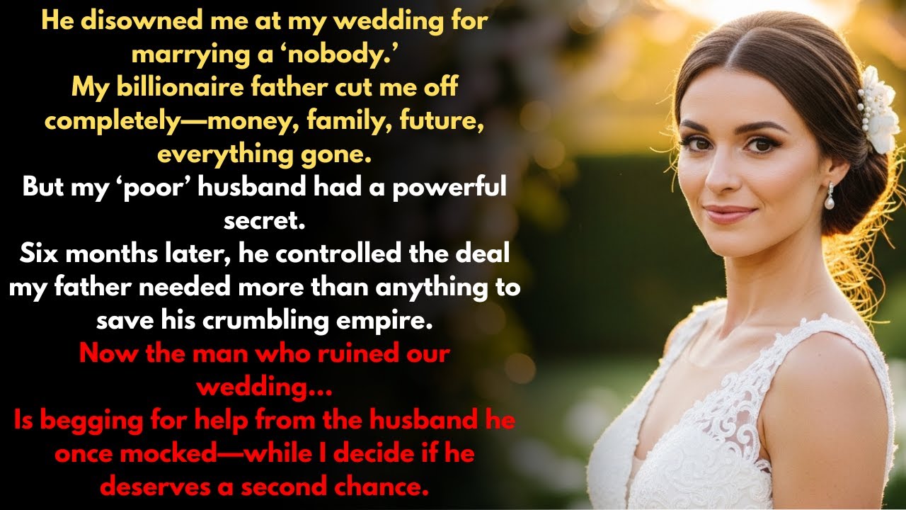 My Rich CEO Dad Cut Me Off After My Wedding—6 Months Later, He Begged My Poor Husband For A Deal