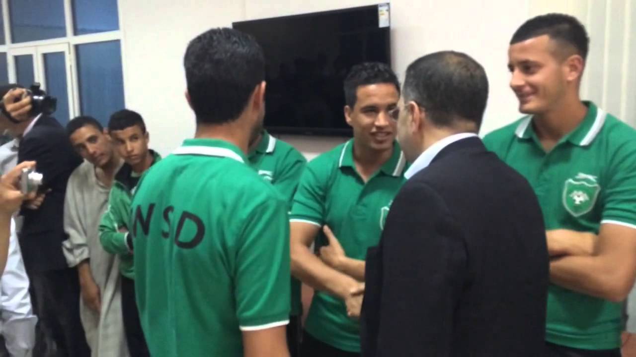 عامل إقليم الدريوش في حفل إستقبال الوفاء الرياضي الدريوش