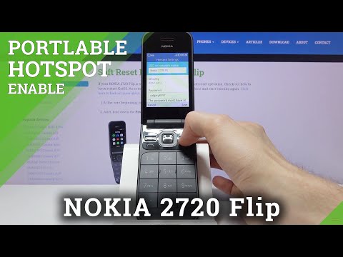 How to Activate Portable Hotspot in NOKIA 2720 Flip – Network Access Point