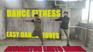 Easy Dance Fitness Choreography On Reggaeton Lento Remix