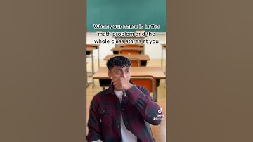 When your name is in the math problem 😂! #shorts #comedy