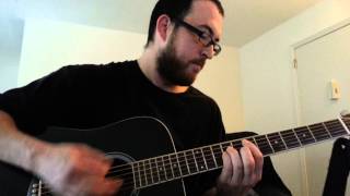 Video thumbnail of "Reel Big Fish - Everyone Else Is An Asshole (BDE ACOUSTIC GUITAR COVER!!) 10/29/2012"