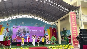 Phần thi hùng biện Tiếng Anh của Trường Tiểu học Vân Trung