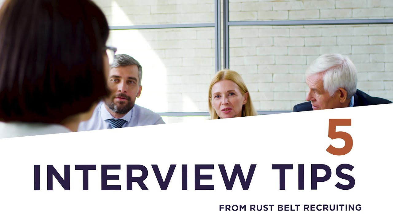 Top 5 Interview Tips For Job Seekers - YouTube