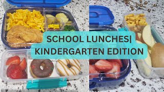 School Lunches | Kindergarten Edition