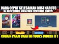 MLBB NARUTO!! CARA CEPAT SELESAIKAN MISI JALAN SEORANG NINJA SKIN NARUTO EPIC GRATIS MOBILE LEGENDS!