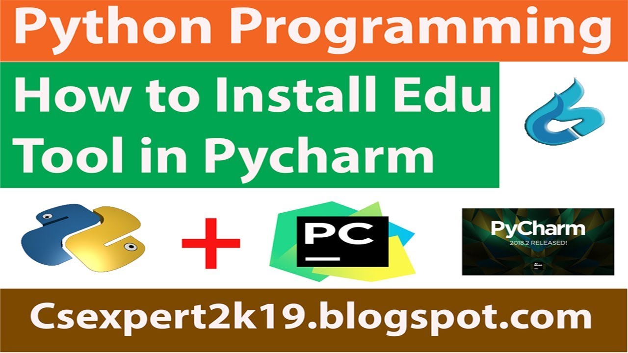 How to Install Edu Tool in Pycharm For Python Learning - YouTube