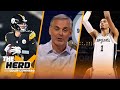 Kenny Pickett not the guy, Titans found QB in Levis, Wemby the next generational talent | THE HERD