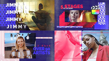 Music Festival Modular Template for Apple Motion & FCP - MotionVFX