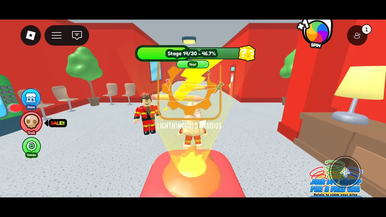 ROBLOX: escape the fire house obby