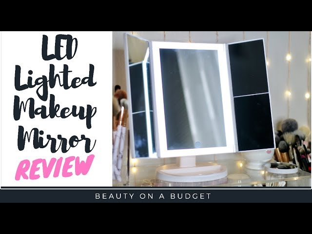 Affordable Daylight Makeup Mirror!!! | Budget Friendly Makeup Mirror-  Innotree Vanity Mirror Review - YouTube