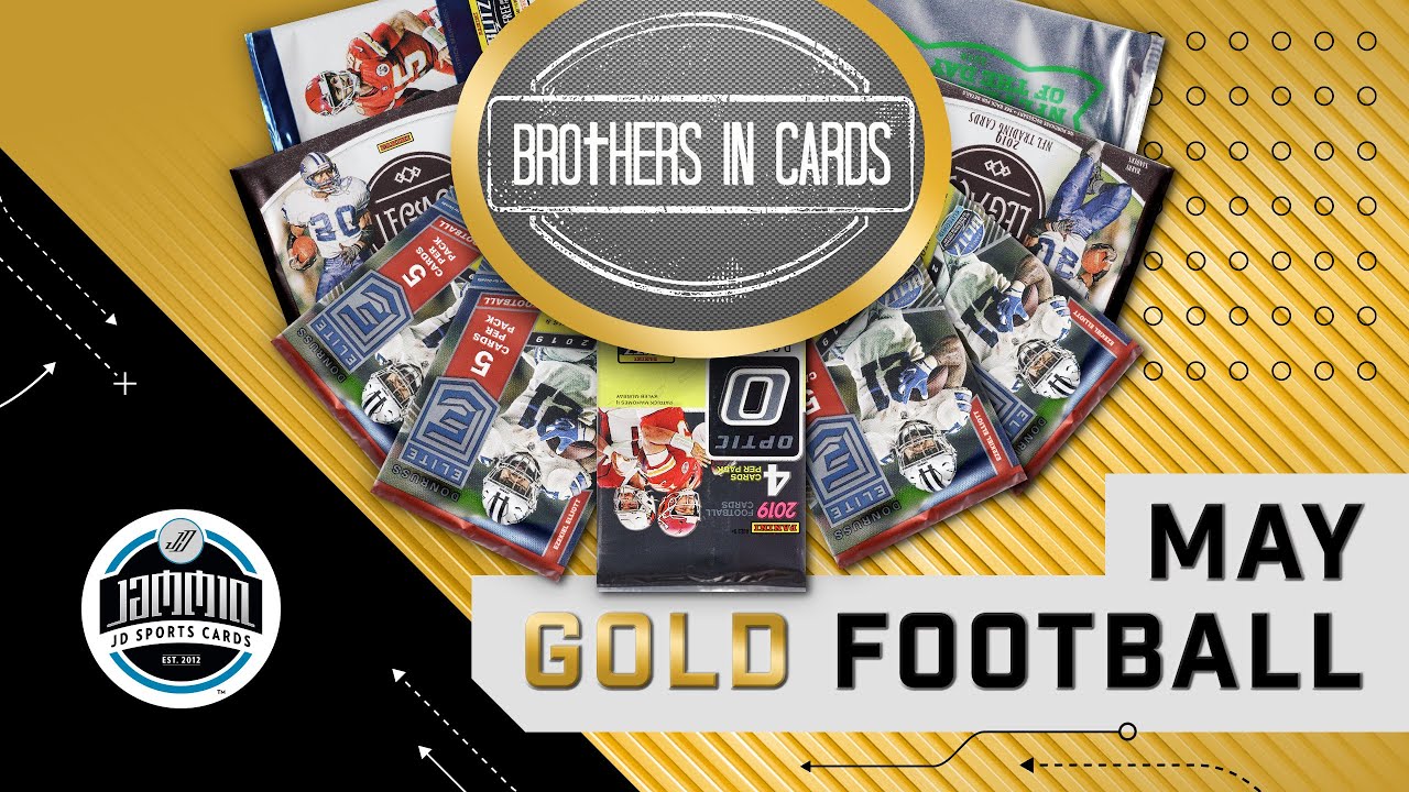 Brothers in Cards FOOTBALL MAY GOLD Box YouTube