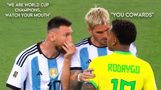 Lionel Messi vs. Brazil 2023 | HD 1080i | INSANE FIGHT 😳