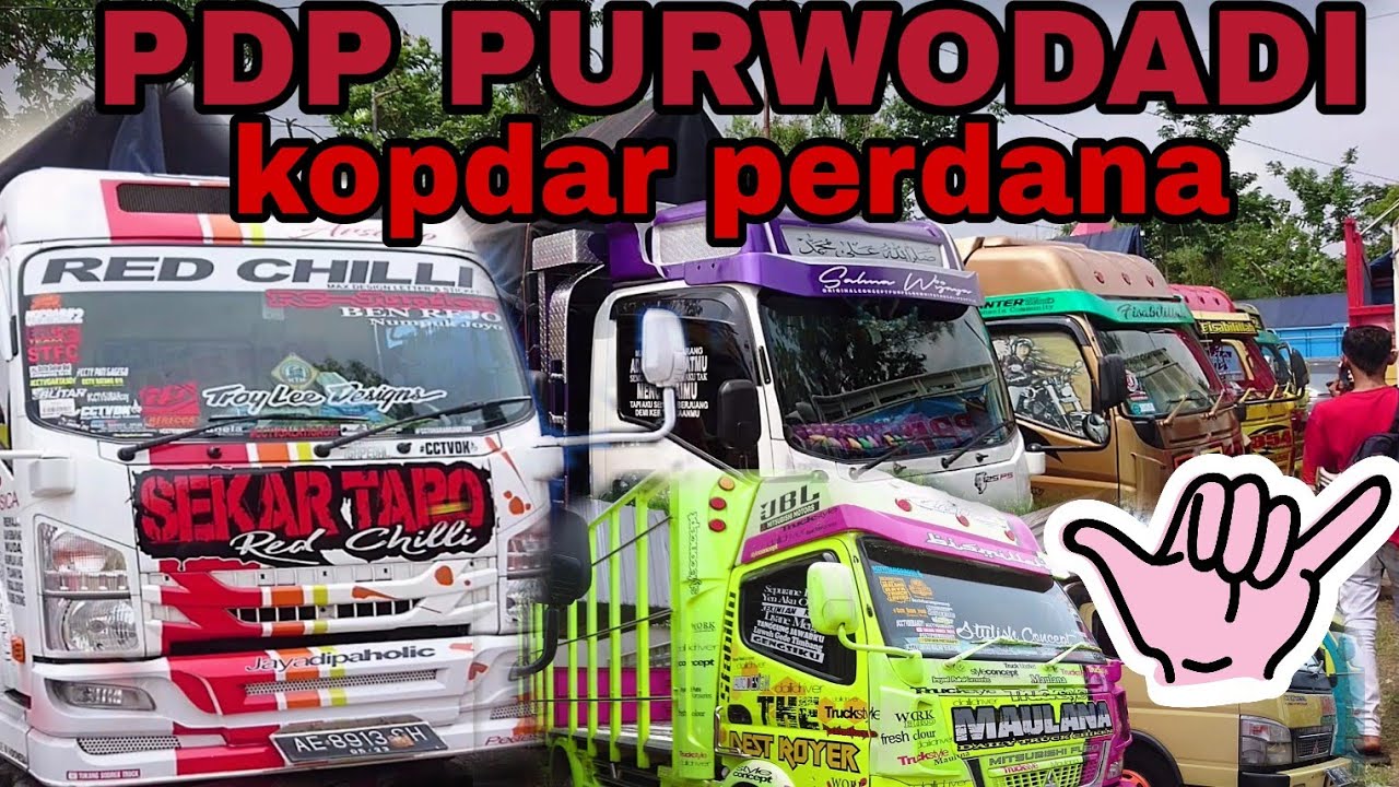 KOPDAR PERDANA PDP PURWORADI canter  mania kapten  oleng  