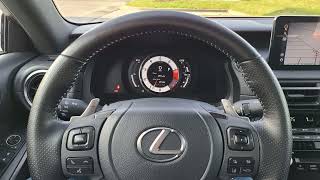 Drive Modes of the 2022 Lexus IS 500 F Sport Performance