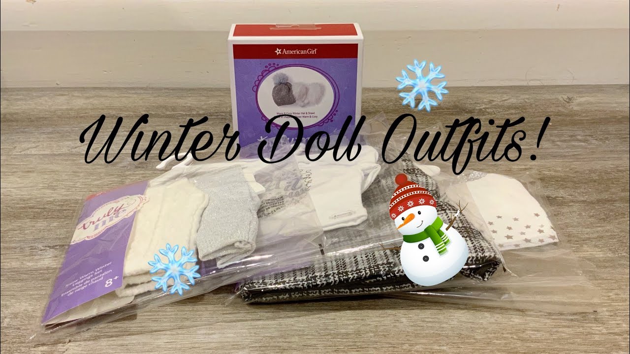 Opening the American Girl Winter Mix & Match Collection