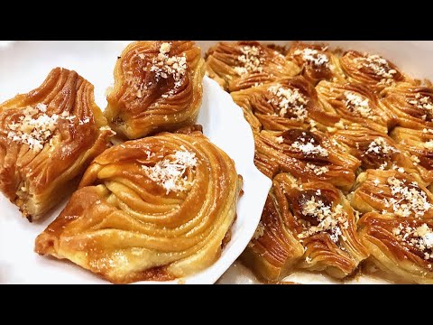 თურქული ფახლავა ფილოს ცომით / Turkish Baklava with phyllo dough