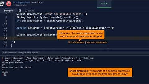 Lesson 5-3 Boolean Expression Techniques (Introductory Java Programming for AP Computer Science A)
