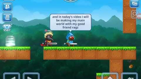 Pixel worlds | Making my main world