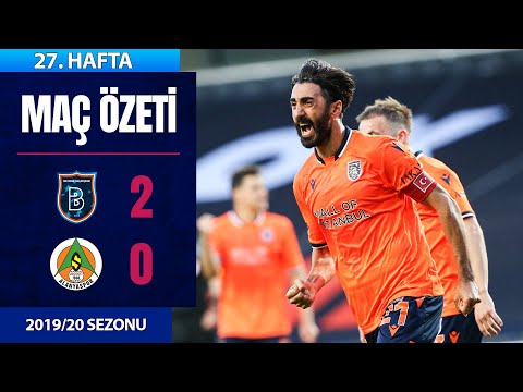 M. Başakşehir (2-0) A. Alanyaspor | 27. Hafta - 2019/20