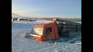 Дальнобойщики Севера Дороги севера России Зимник выпуск #32