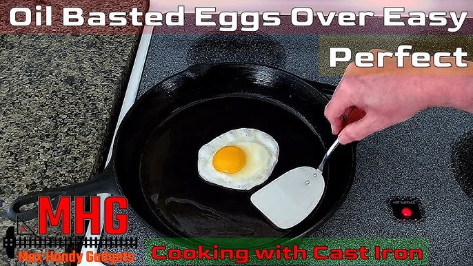 Cook Eggs in a Cast Iron Skillet Without Sticking - Rivers Family Farm