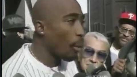 Full Interview: Tupac Outside Courthouse, N.Y. - November 29, 1994 (#2PacLegacy.net)
