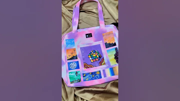 Customised tote bag 🥹💗 #easydrawing #easypainting #totebagaesthetic #totebagkanvas #art #artist