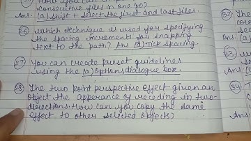 Corel Draw Top Multiple Choice Questions For Computer Examination #coreldraw #computer #photoediting