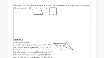 10 Prep Specialist - Deductive geometry Example 1a